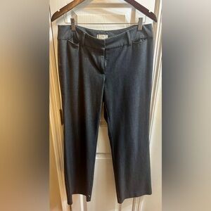 LOFT Black Slim Dress Jeans